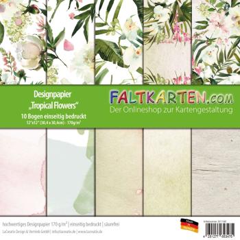 Designpapier Florasl Elegant 12x12