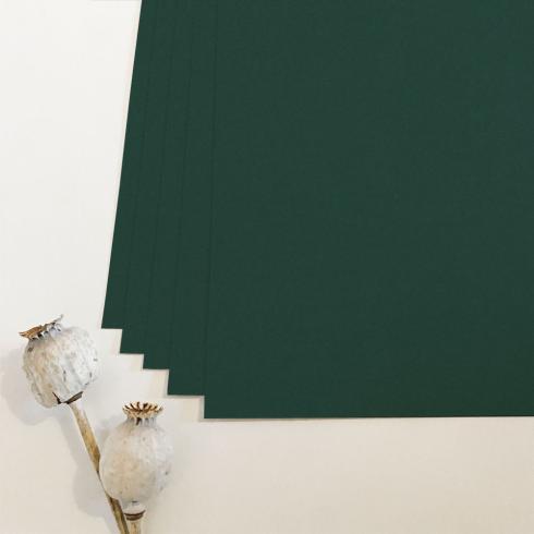 Scrapbooking-/ Bastelpapier 225g/m² DIN A3 in samtgrün