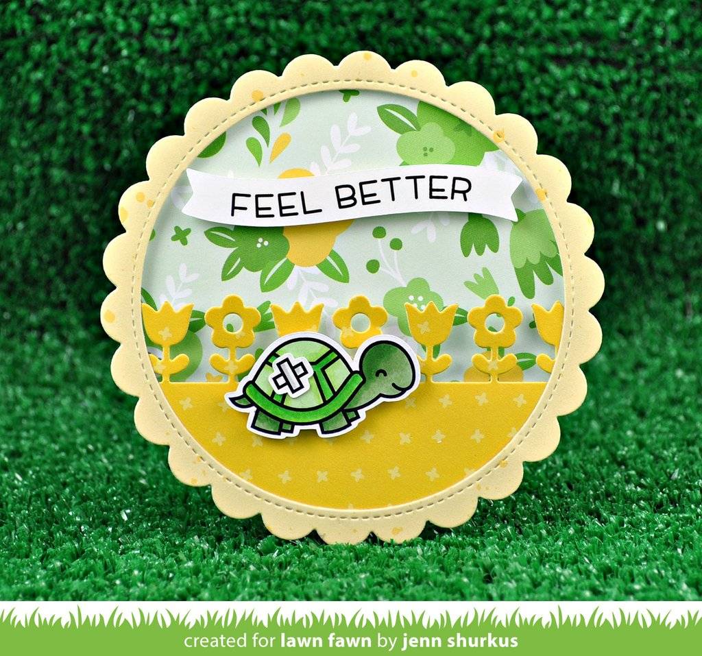 Lawn Fawn Craft Dies - Get Well Before 'n Afters (LF1887) - Faltkarten.com