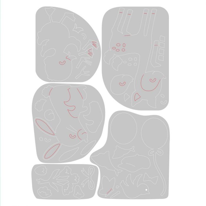 Thinlits Die by Jen Long Botanical Frame (6pcs) (665179) - B.V