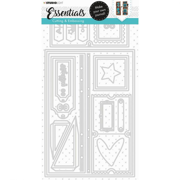Studio Light Die Cut Stanze Essentials cutting die Slimline journal