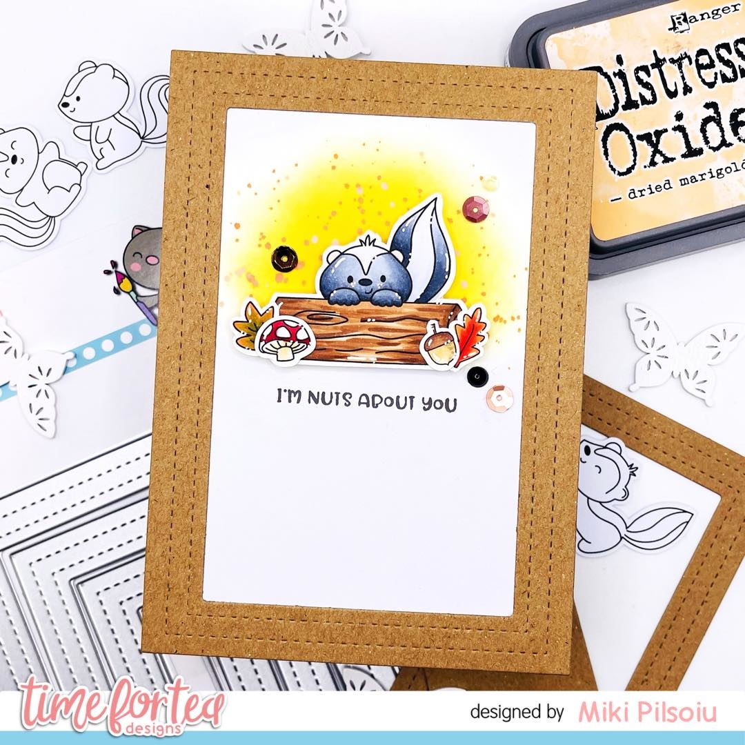 Time For Tea Dies Designs Stinkin' Cute , Stempel, Stamps, Clear Stamps ...