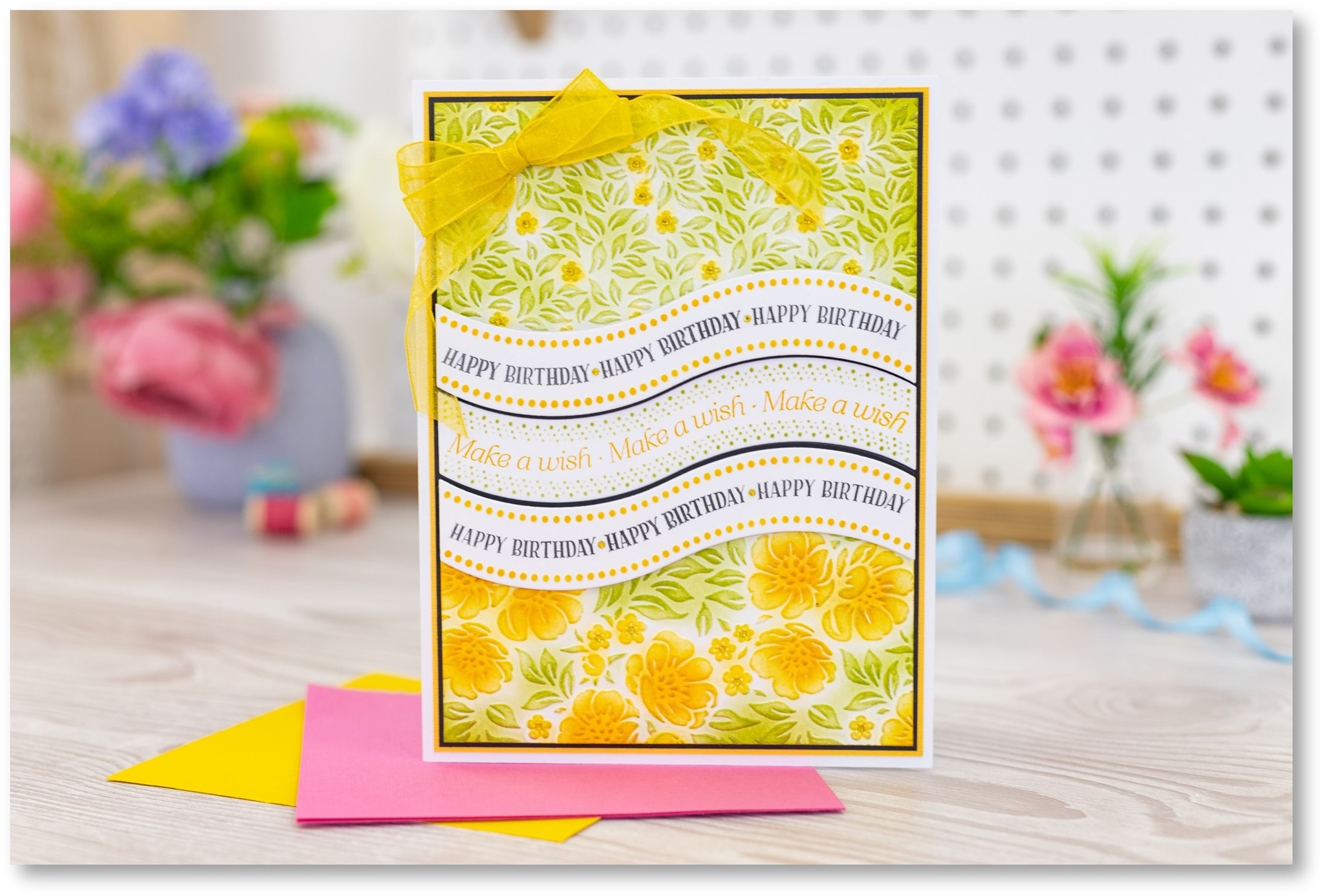 Happy Birthday Embossing Folder