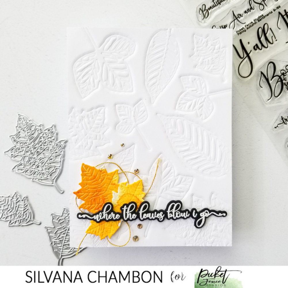 Picket Fence Studios Schmetterling-Schönheiten Stempel – Vielseitiges Bastel-Zubehör Für Karten & Scrapbooking