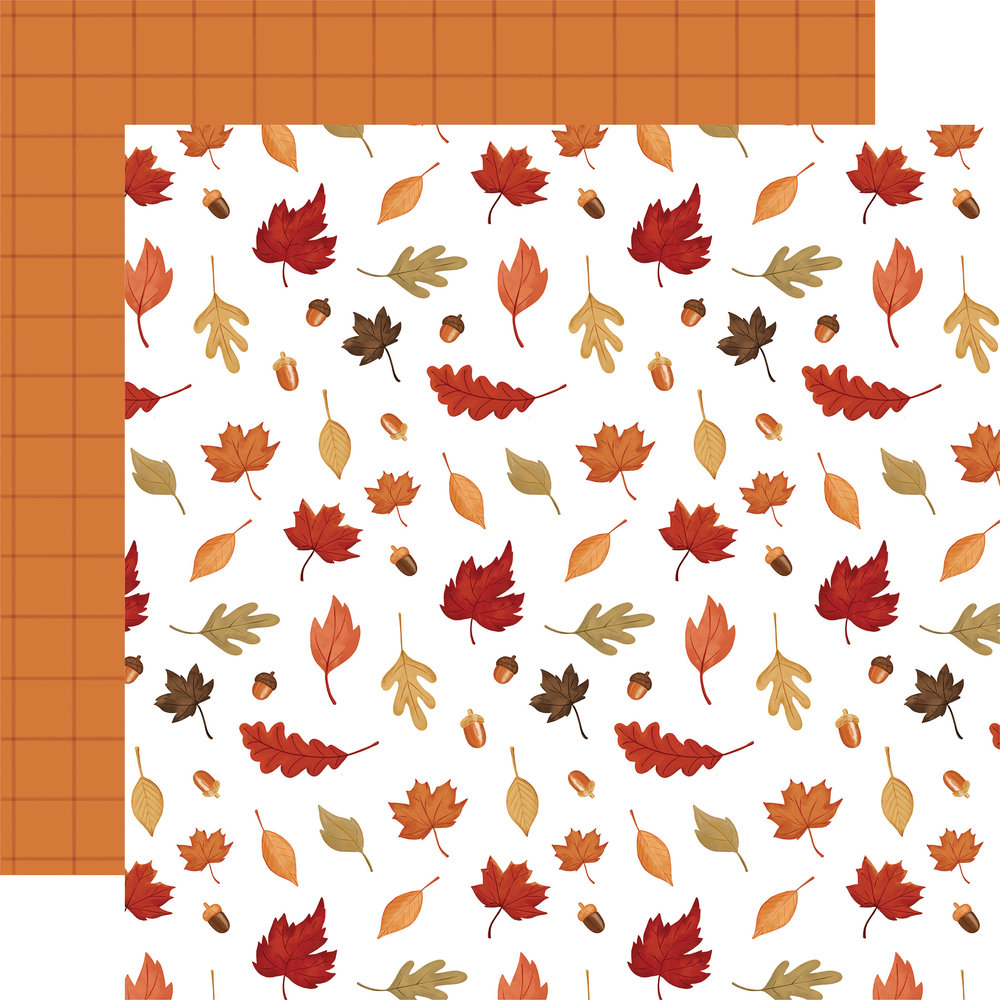 Carta Bella - Welcome Fall Collection - Leaf Pile Decorative Tape