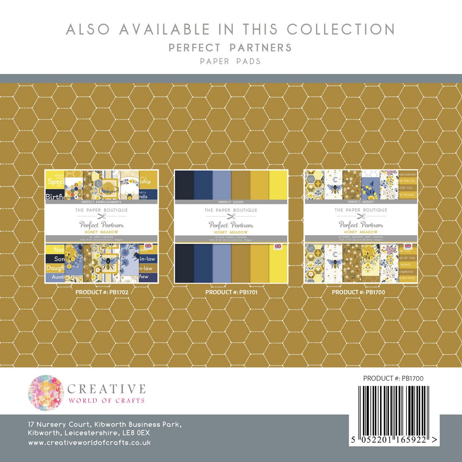 The Paper Boutique Perfect Partners Honey meadow Designpapier ...
