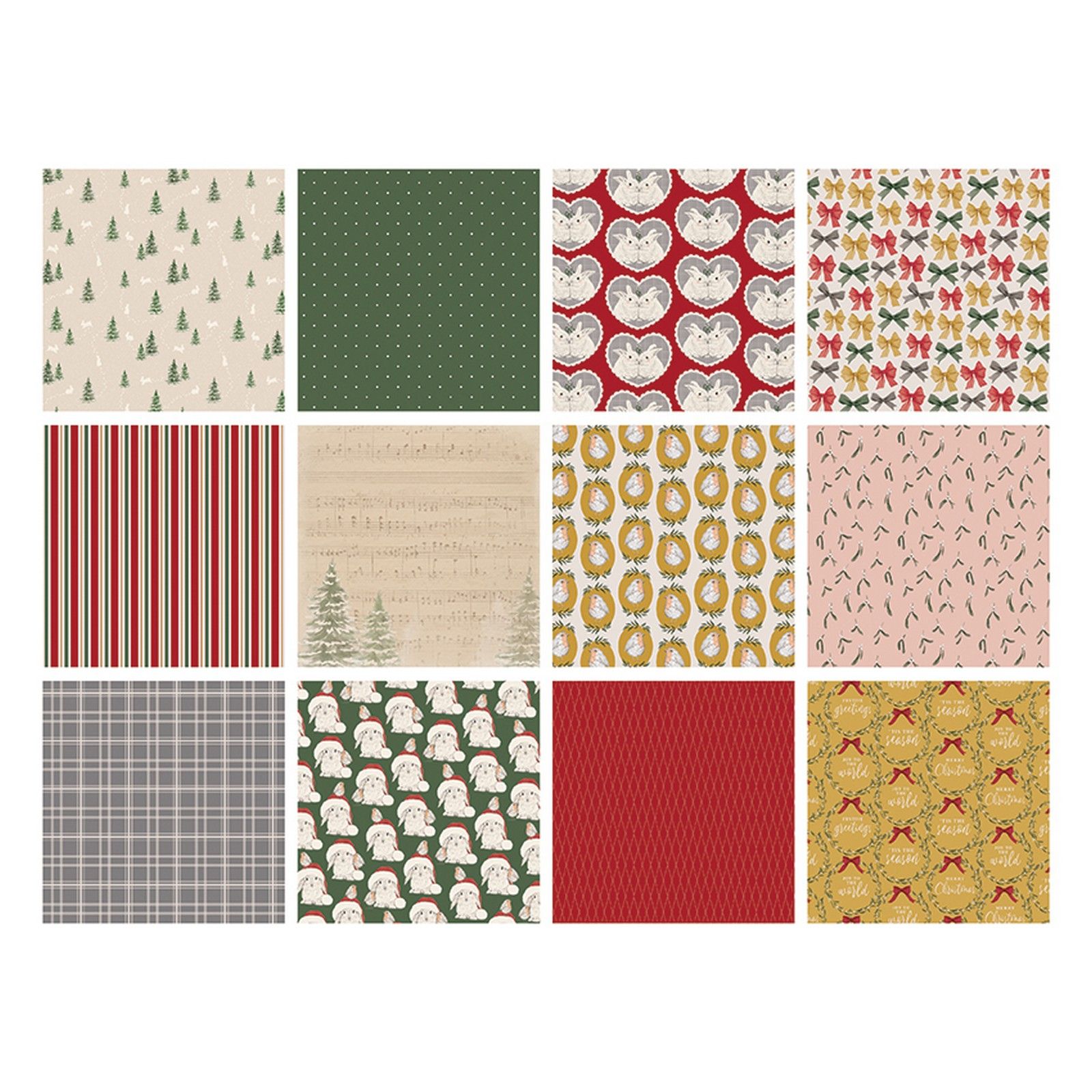 The Paper Boutique Decorative paper Under the mistletoe Designpapier ...