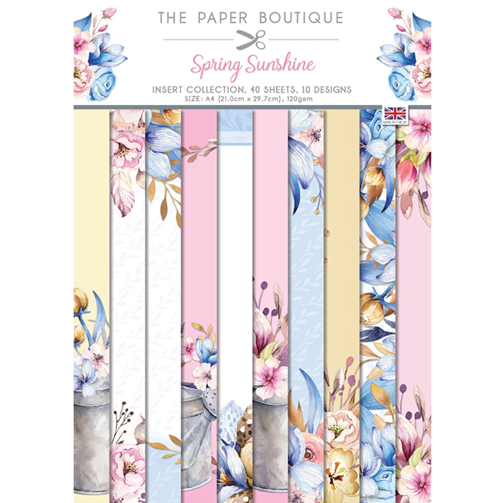 Spring sunshine The Paper Boutique Insert Collection - Faltkarten.com