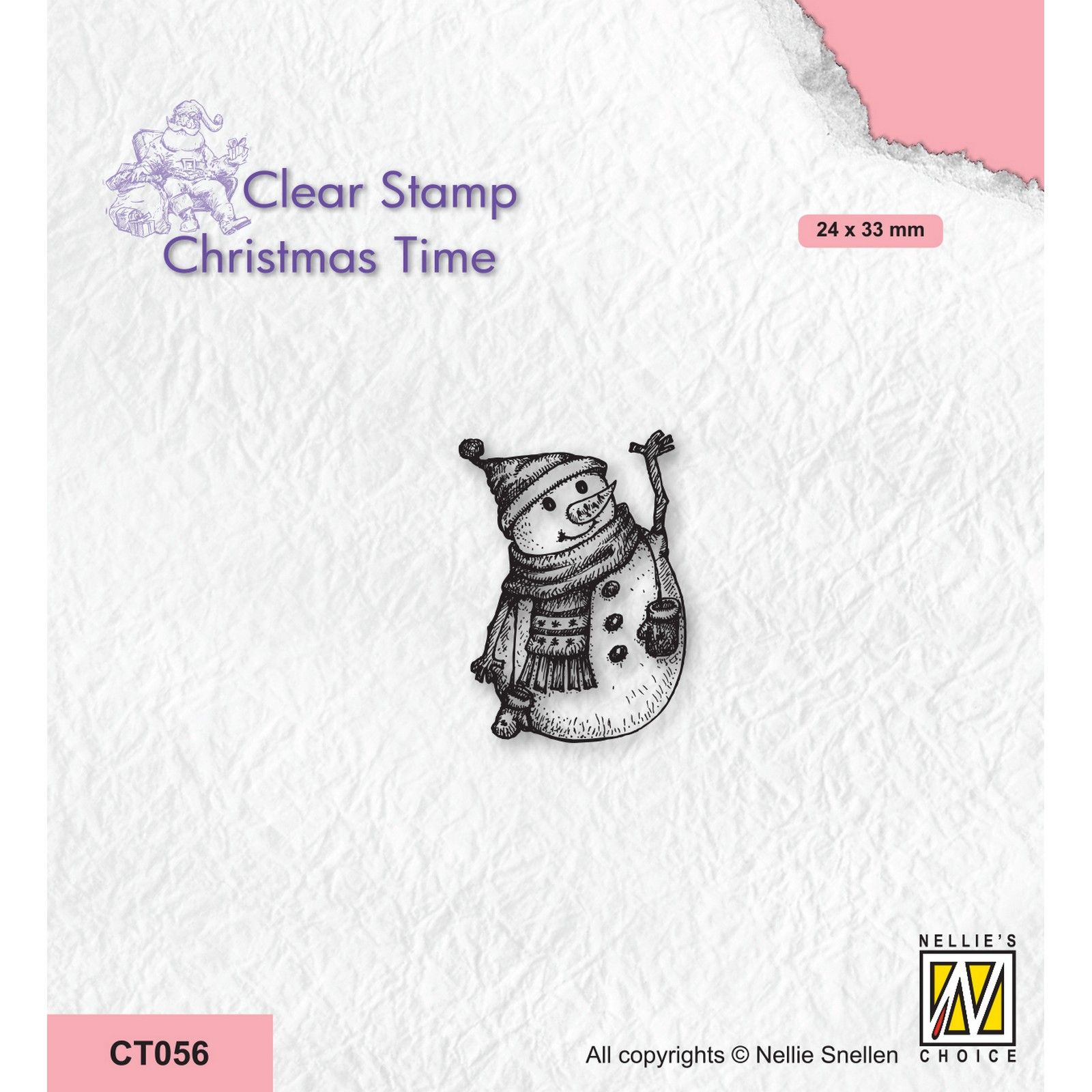 Nellie's Choice Nellie's Bullet Journal Clear Stamp Borders-1