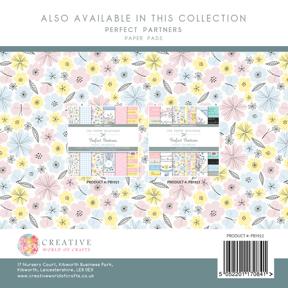 The Paper Boutique Solid papers Pastel Daydream Cardstock - Faltkarten.com