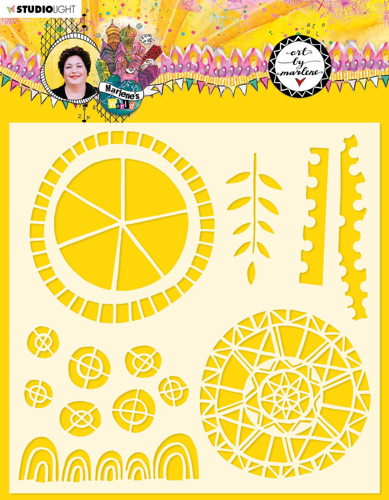 Art by marlene Stencil mask Schablone