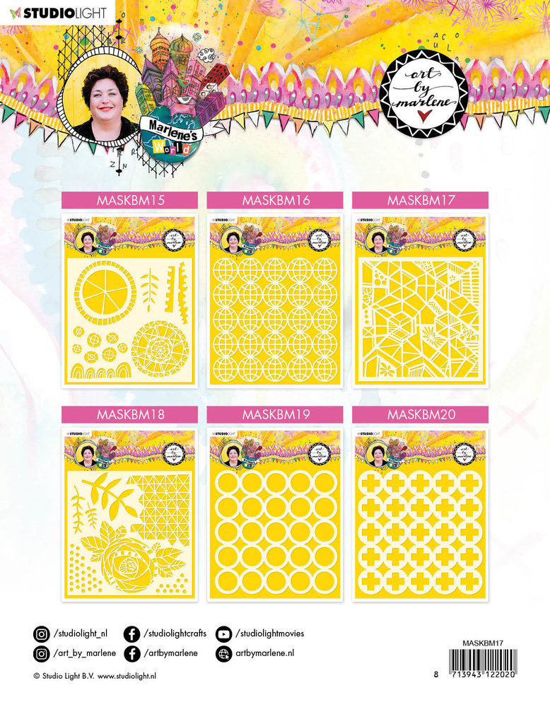 Art by marlene Stencil mask Schablone