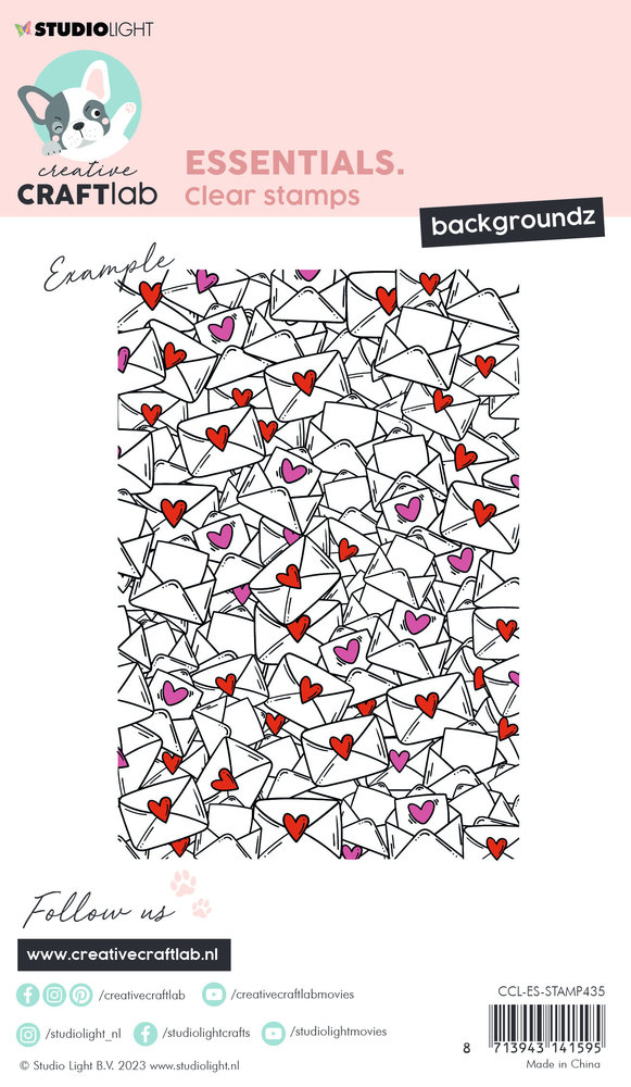 Creative Craft Lab Studio Light Stempel "Backgroundz" Clear Stamps ...