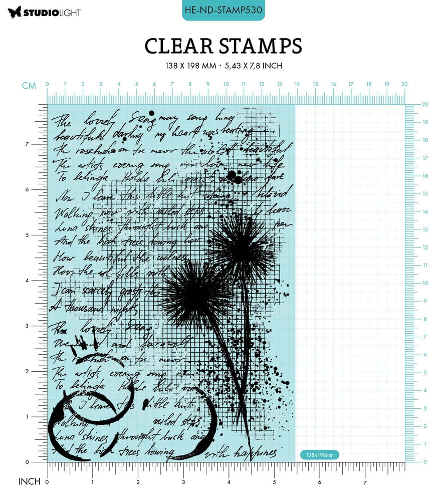 Studio Light Clear Stamps Nature's Dream Stempelset - Faltkarten.com