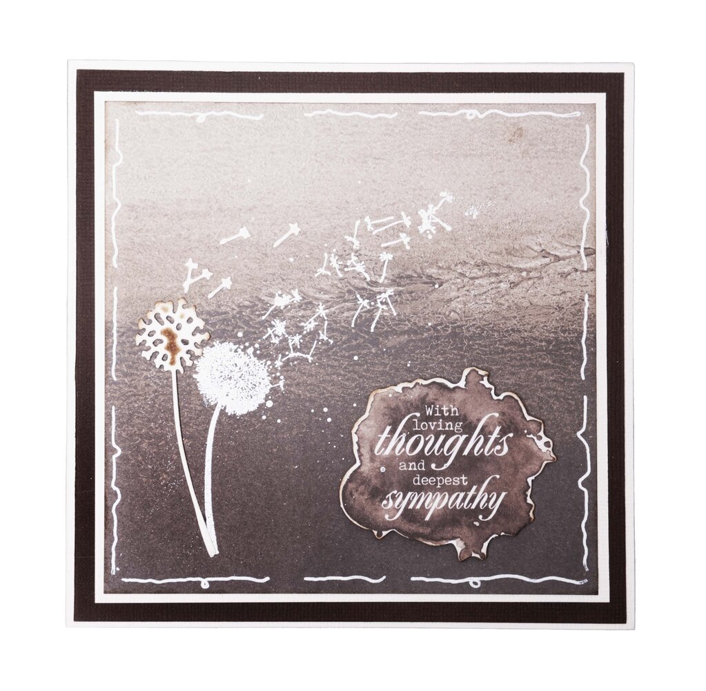 Studio Light Clear Stamps In Loving Memory Stempelset - Faltkarten.com