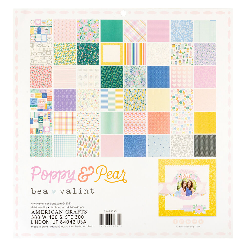 American Crafts Designpapier 