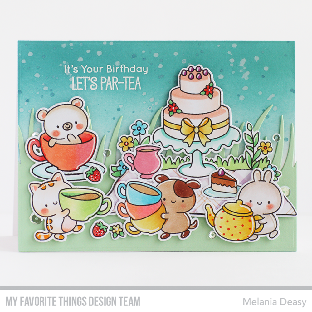 My Favorite Things Stempelset "Tea Party Pals" Clear Stamp (JB-032 ...