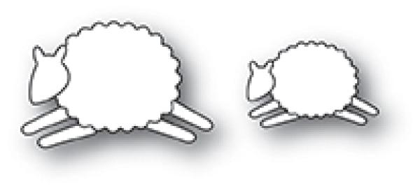 Memory Box Die - Leaping Sheep