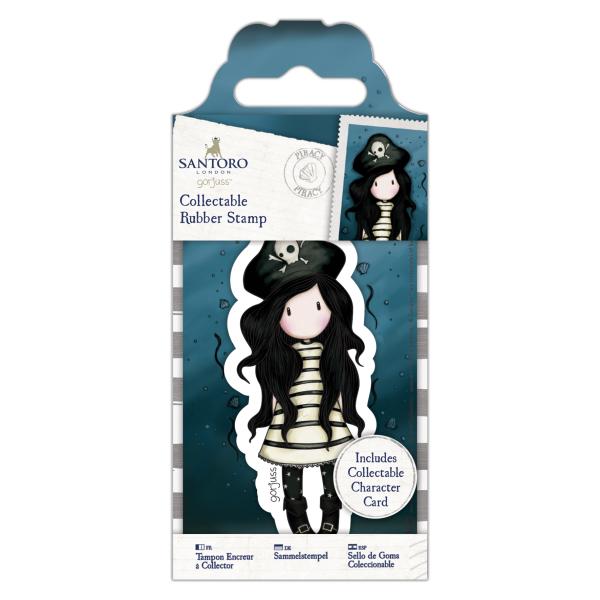 Gorjuss Santoro - Mini Gummistempel - Nr. 49 Piraterei