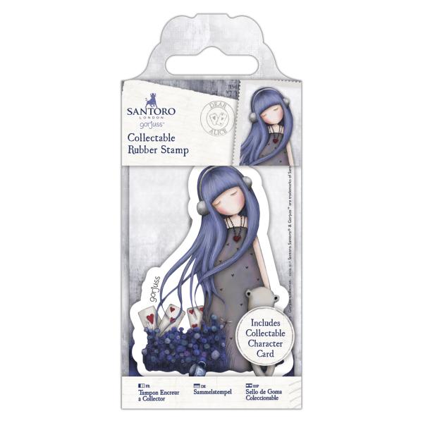 Gorjuss Santoro - Mini Gummistempel - Nr. 56 Liebe Alice
