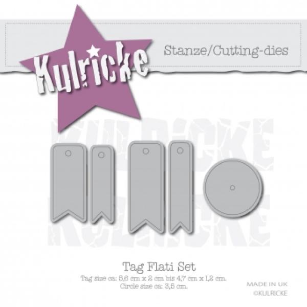 Kulricke Stanzschablone "Tag Flati Set"