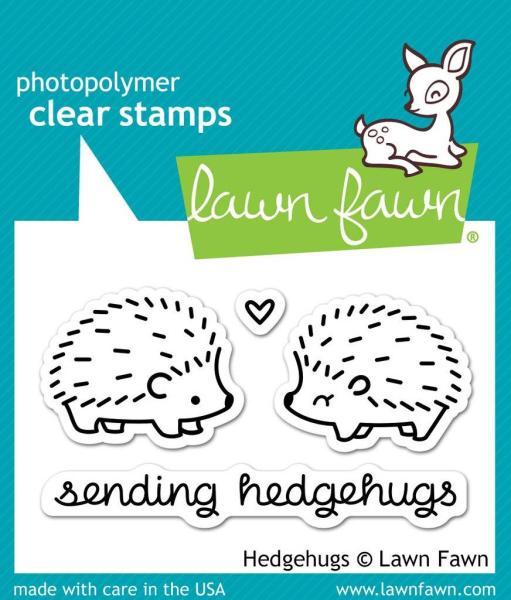 Lawn Fawn Stempelset "Hedgehugs" Clear Stamp