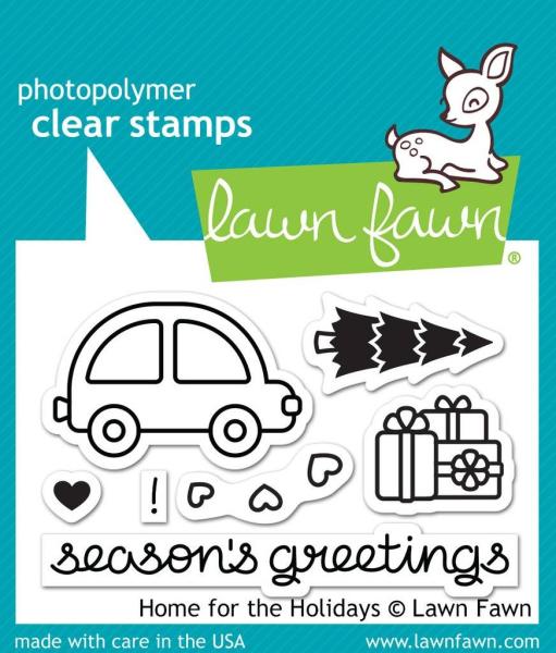 Lawn Fawn Stempelset "Home For The Holidays" Clear Stamp