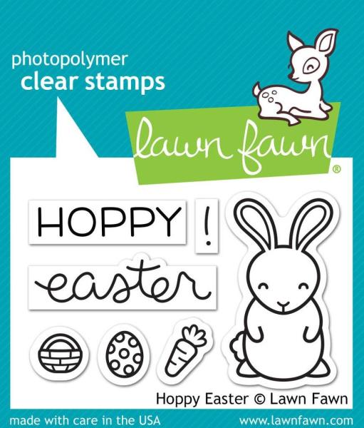 Lawn Fawn Stempelset "Hoppy Easter" Clear Stamp