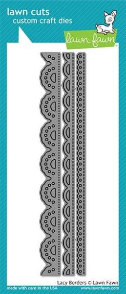 Lawn Fawn Craft Die - Lacy Borders