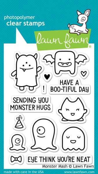 Lawn Fawn Stempelset "Monster Mash" Clear Stamp