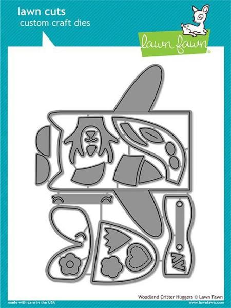 Lawn Fawn Craft Die - Woodland Critter Huggers