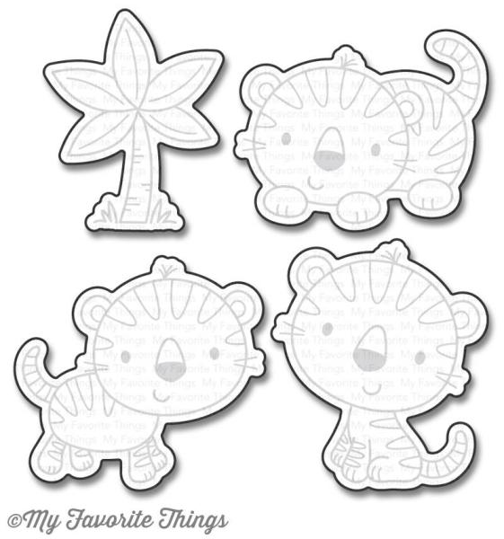My Favorite Things Die-namics "Fierce Friends" | Stanzschablone | Stanze | Craft Die