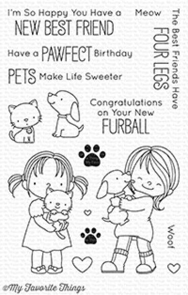 My Favorite Things Stempel "Die-Namics New Best Friend (BB-52)" Clear Stamp