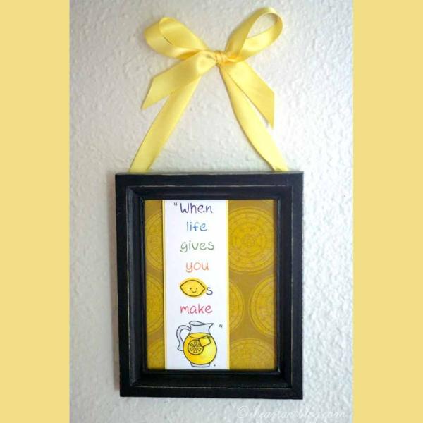 Lawn Fawn Stempelset "Make Lemonade" Clear Stamp