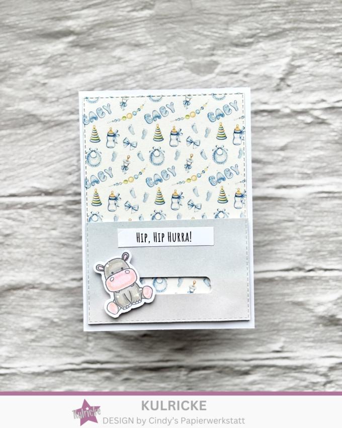 LaCreativ - Designpapier "Himmelblaues Babyglück" Paper Pack 6x6" - 24 Bogen
