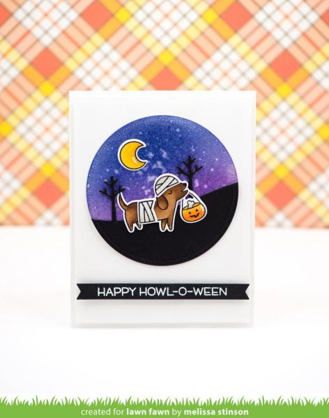 Lawn Fawn Stempelset "Happy Howloween" Clear Stamp