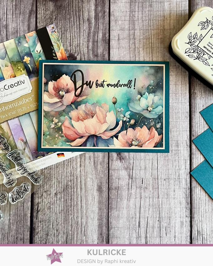 LaCreativ - Designpapier "Einhornzauber" Paper Pack 6x6" - 24 Bogen