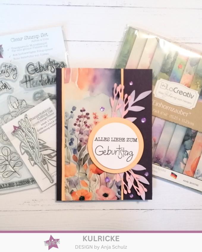 LaCreativ - Designpapier "Einhornzauber" Paper Pack 6x6" - 24 Bogen