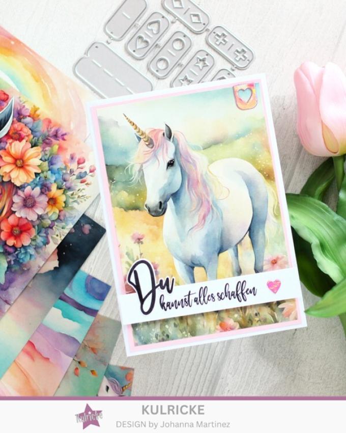 LaCreativ - Designpapier "Einhornzauber" Paper Pack 6x6" - 24 Bogen