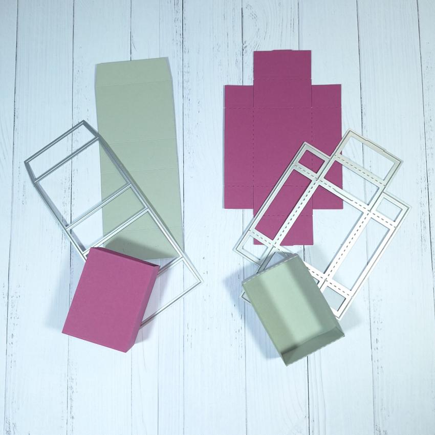 Kulricke Stanzschablone "Streichholzschachtel Box" Craft Die | Boxenstanze | Stanze
