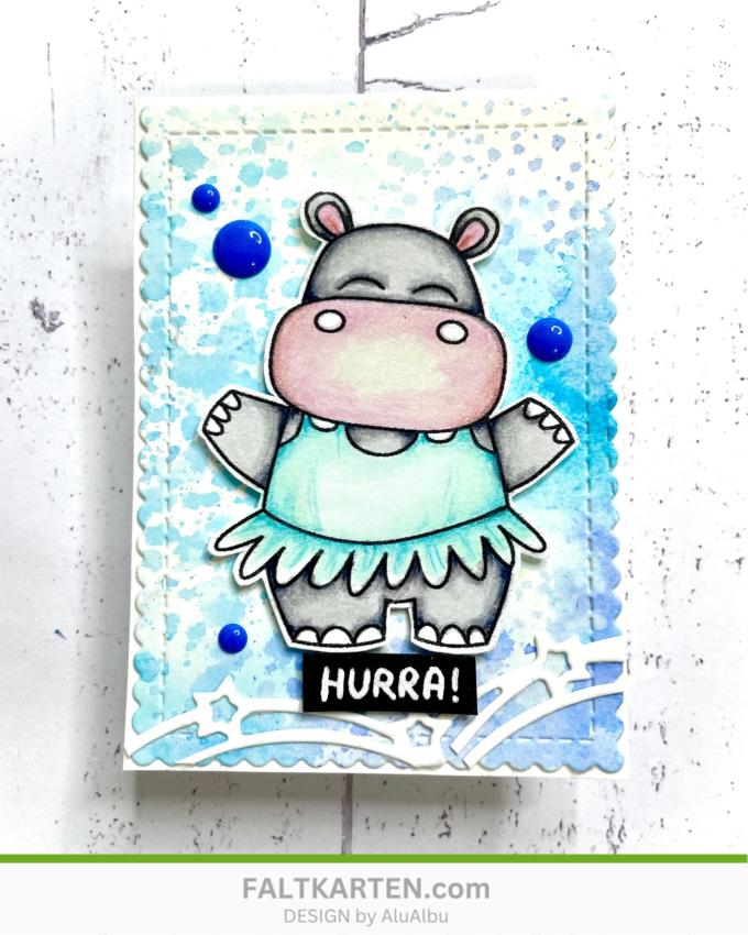 Kulricke Stempel "Hippotastisch" Clear Stamp
