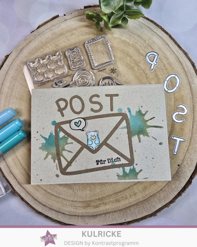 Kulricke Stanzschablone "Brief mit Herz" Craft Die 