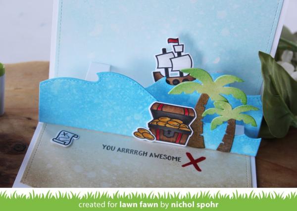 Lawn Fawn Stempelset "Ahoy, Matey" Clear Stamp