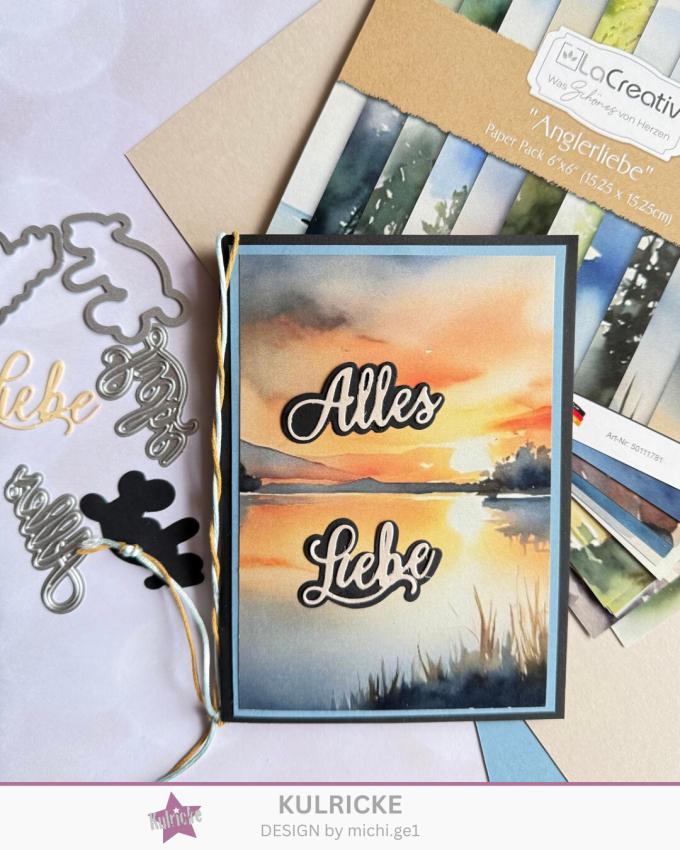 Kulricke Stanzschablone "Alles Liebe" Craft Die 