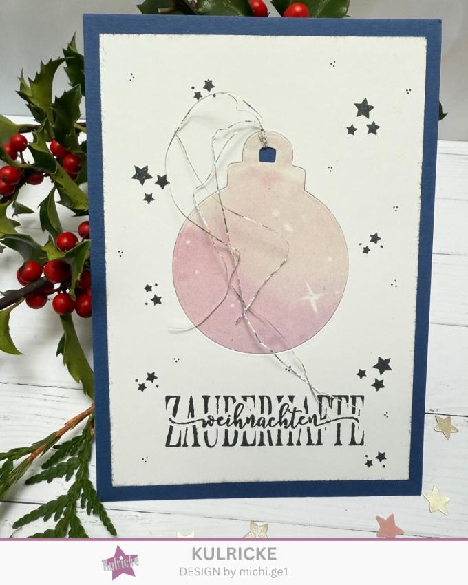 Kulricke Stanzschablone "Weihnachtskugel" Craft Die 