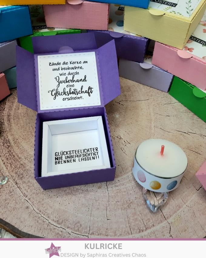 Kulricke Stempel & Stanze Set "Glückslichter groß"