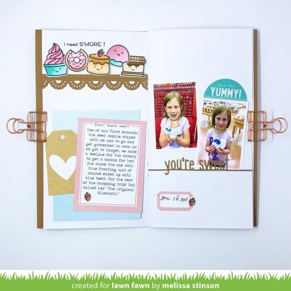 Lawn Fawn Craft Die - Lacy Borders