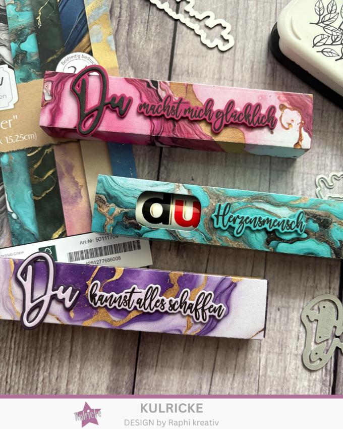 Kulricke Stanzschablone "DU bist Wundervoll" Craft Die 