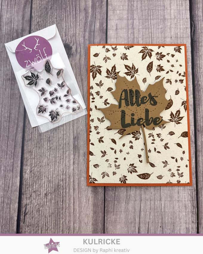 Kulricke Stempelset "Schmetterlingsgarten" Clear Stamp