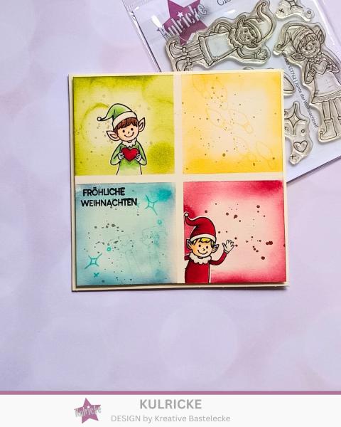 Kulricke Stempel "Jonte der Weihnachtself" Clear Stamp